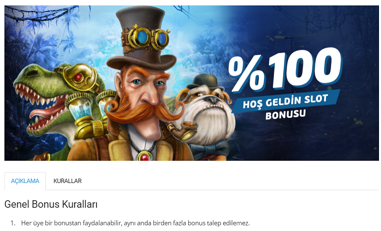 Betvole Slot Hoşgeldin Bonusu